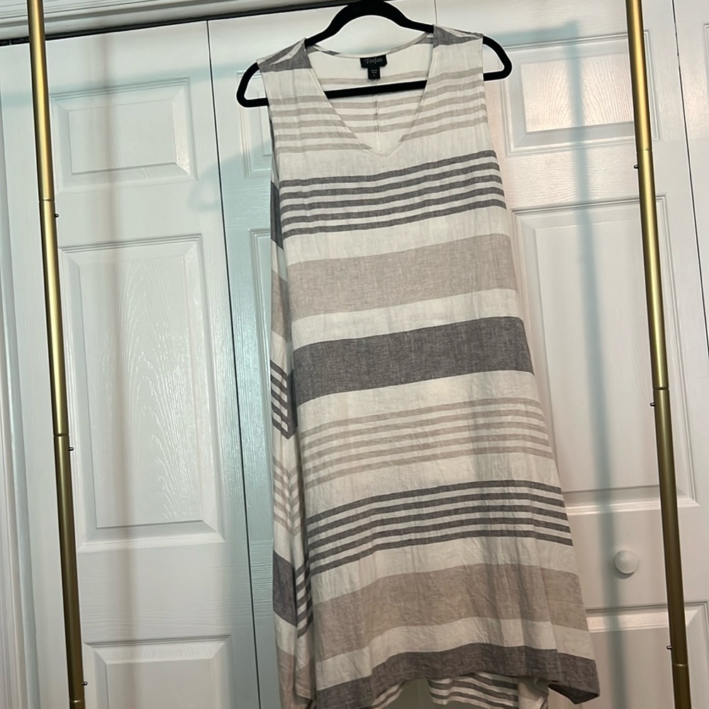 Striped Cotton Dress